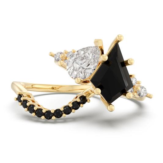 Custom 3D Jewlery Black Onyx Ring